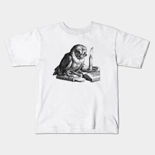 Owl knowledge Kids T-Shirt